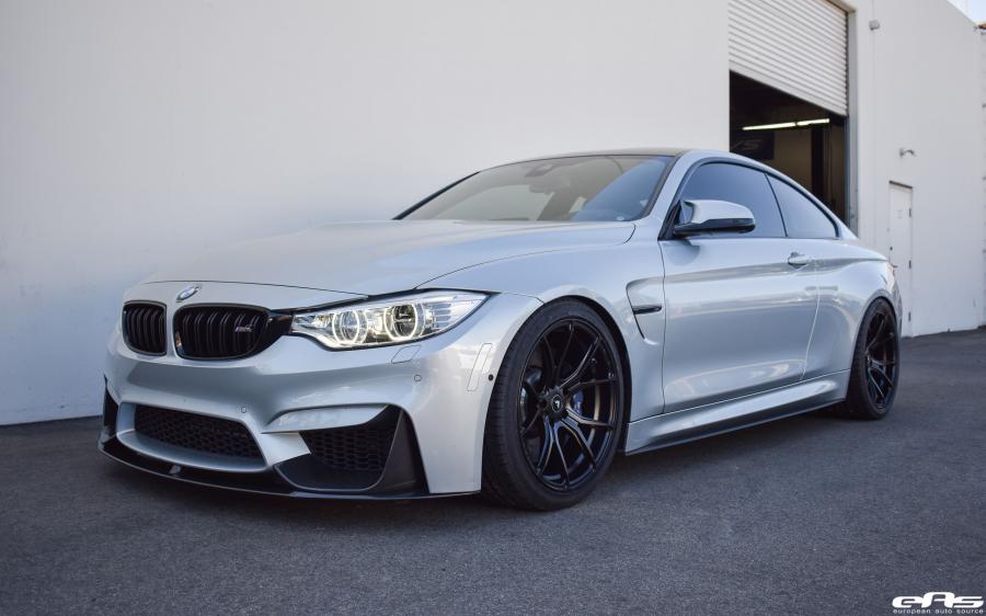 BMW M4 Coupe Silverstone Metallic by EAS on Vorsteiner Wheels (V-FF 103) (F82) '2017